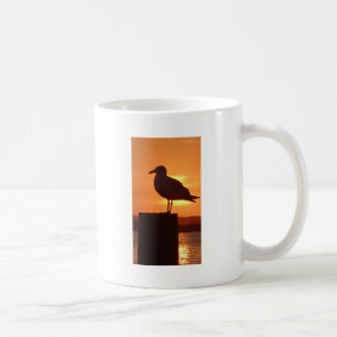 Seagull Sunset Kaffeetasse