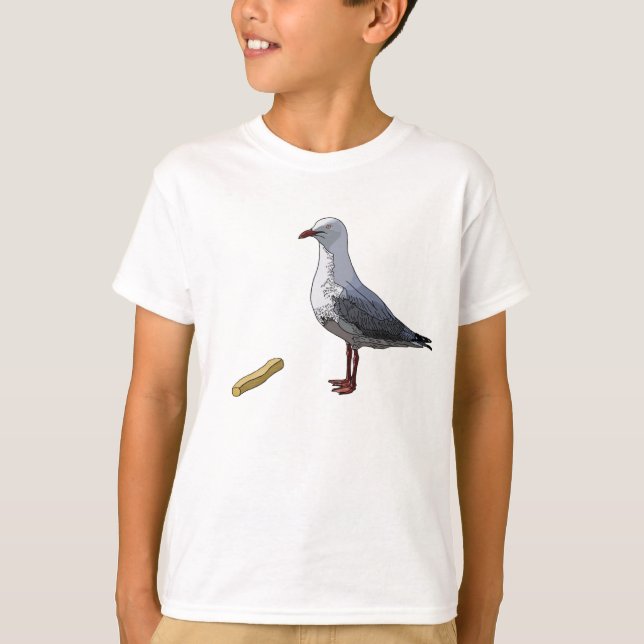 Seagull und Chip T Shirt (Kinder) (Vorderseite)