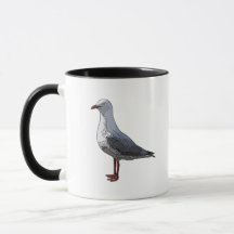 Seagull und Chip-Tasse