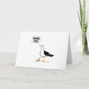 Seagull Vielen Dank Dankeskarte