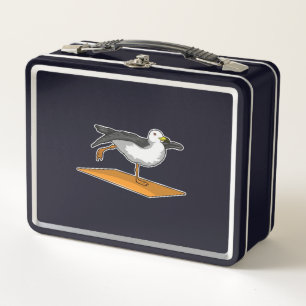 Seagull Yoga Mediation Fitness Metall Brotdose