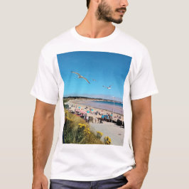 Seagulls am Bridlington Strand T-Shirt