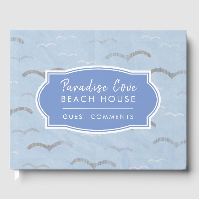 Seagulls Beach House Ferienwohnung Miete Kommentar Gästebuch (Vorderseite)