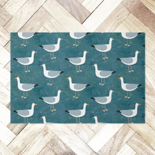 Seagulls Nautical Fußmatte