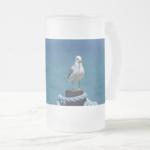 Seagulls Paradies auf Mackinac Mattierte Tasse