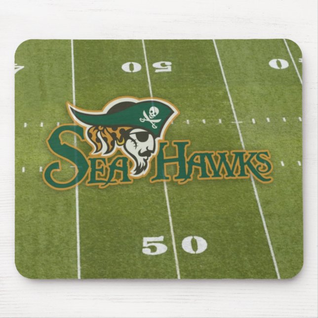 Seahawk Fußballplatz Mousepad (Vorne)