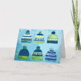 Seahawks Cap Grußkarte Karte