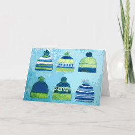 Seahawks Cap Grußkarte Karte