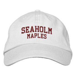 Seaholm High School bestickt Baseballhut Bestickte Baseballkappe