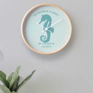 Seahorse Beach House Année Mur Est Horloge