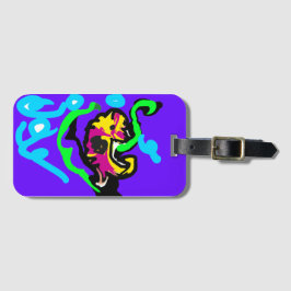 Seahorse color gepäckanhänger