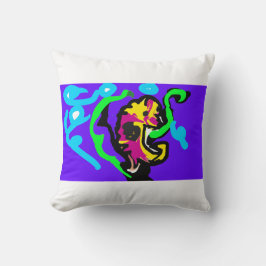 Seahorse color kissen