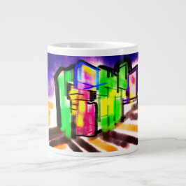 Seahorse love  Jumbo-Tasse