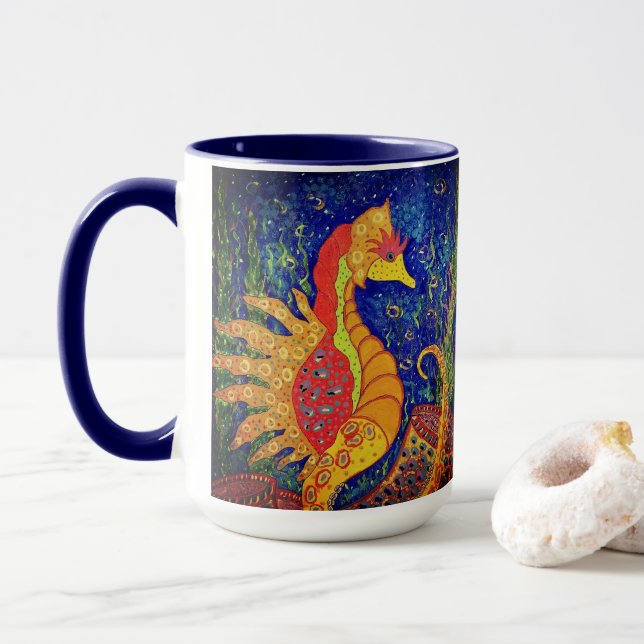 Seahorse Mug Tasse (Mit Donut)
