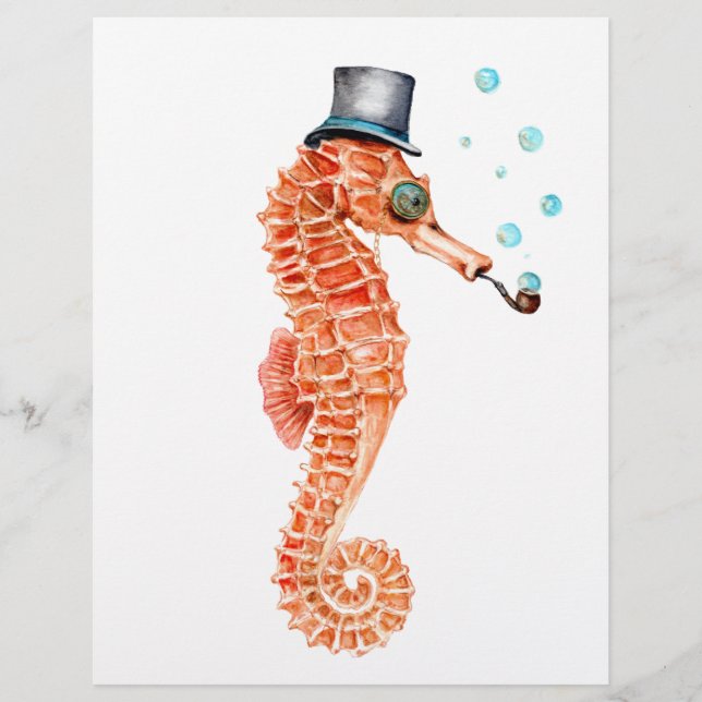 Seahorse Steampunk (Vorderseite)