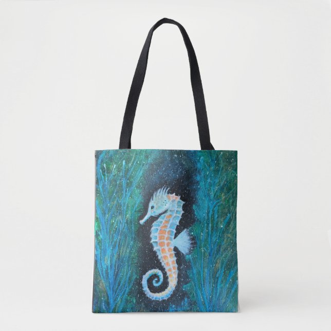 Seahorse Tote Bag Tasche (Vorderseite)