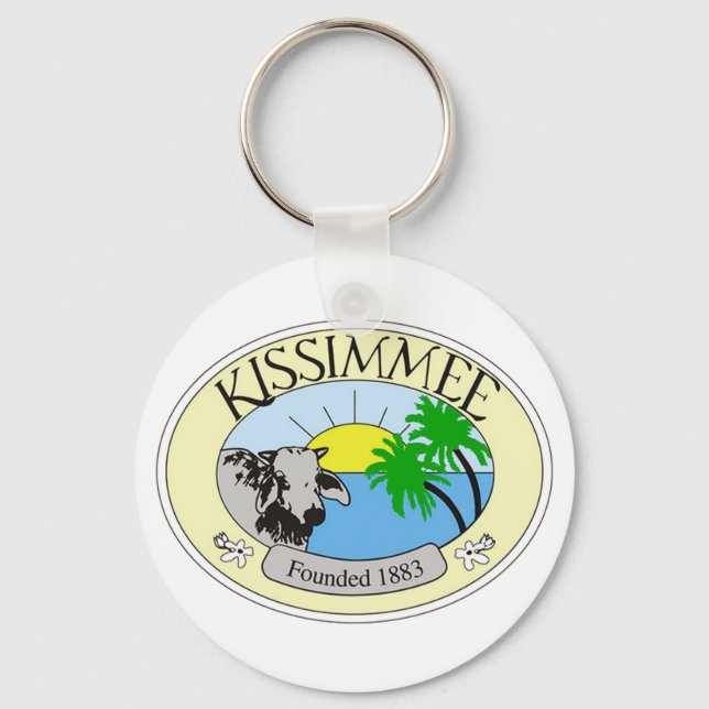 Seal of Kissimmee, Florida Schlüsselanhänger (Vorderseite)