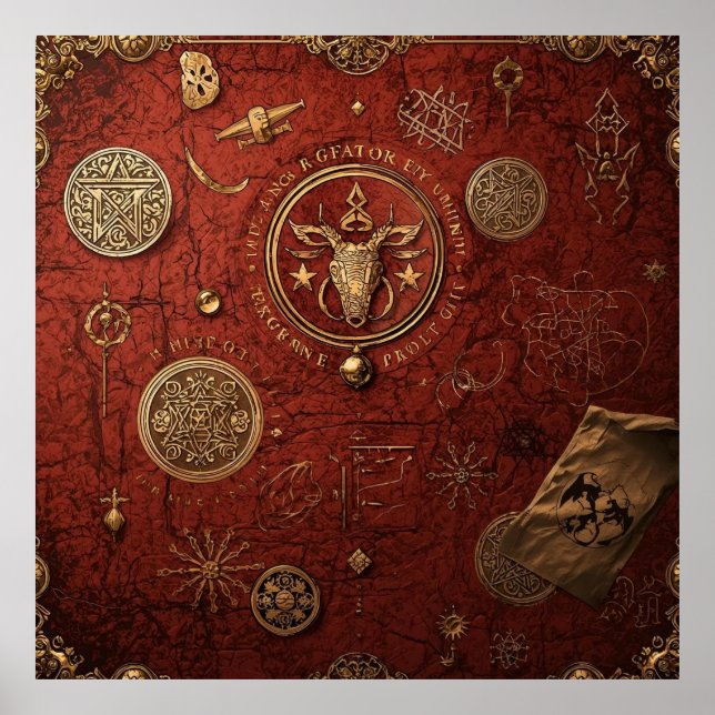 Seal of the Hidden Order Poster (Vorne)