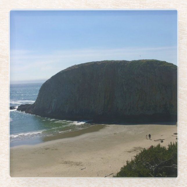 Seal Rock State Park Glasuntersetzer (Vorderseite)