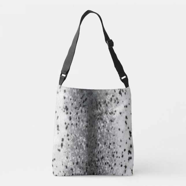 Sealskin Print-Tasche Tragetaschen Mit Langen Trägern (Rückseite)