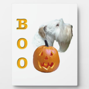 Sealyham Terrier Boo Fotoplatte