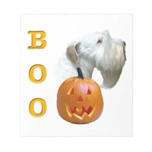 Sealyham Terrier Boo Notizblock