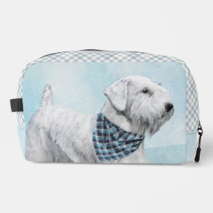 Sealyham Terrier Malerei Niedlich Original Hunde K Waschbeutel