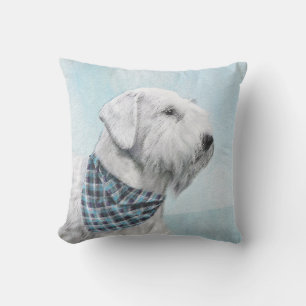 Sealyham Terrier Painting - Niedliche Original Dog Kissen