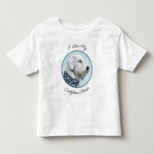 Sealyham Terrier Painting - Niedliche Original Dog Kleinkind T-shirt