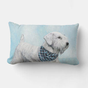 Sealyham Terrier Painting - Niedliche Original Dog Lendenkissen