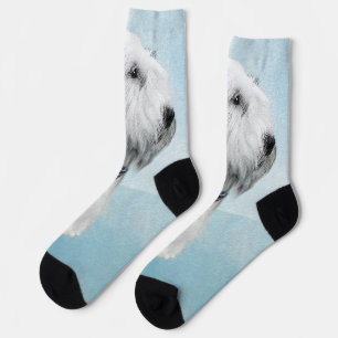 Sealyham Terrier Painting - Niedliche Original Dog Socken