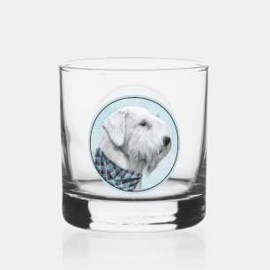 Sealyham Terrier Painting - Niedliche Original Dog Whiskyglas
