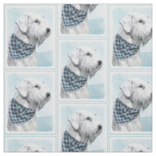 Sealyham Terrier Painting - Niedliche Original Hun Stoff