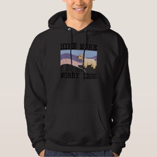 Sealyham Terrier Wandern Sie mehr, sorgen Sie sich Hoodie