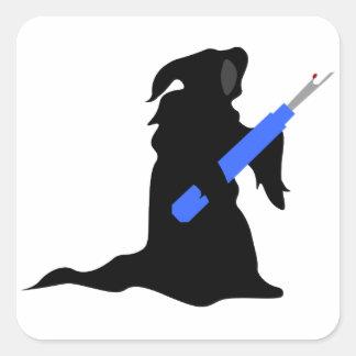 Seam Ripper - Aufkleber für grimmige Sensenmann