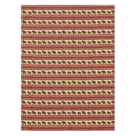 Seamless african ethno design ornamental elephant  tischdecke