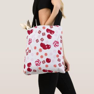 Seamless bright Cherry Bery Candy Lollipops süß Tasche