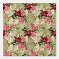 Seamless Classic Schönes antikes Blumenmuster