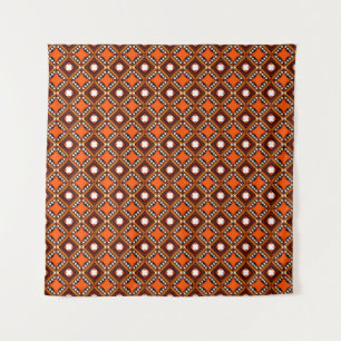 Seamless creative pattern with hand draw geometric wandteppich