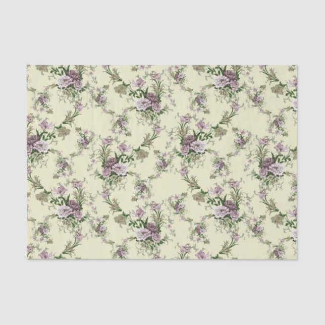 seamless floral mix pattern seidenpapier (Vorderseite)