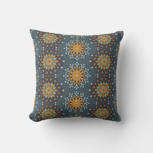 Seamless floral pattern. Stylized doodle flowers. Kissen