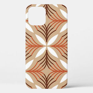 Seamless geometric pattern with flowers Case-Mate iPhone hülle