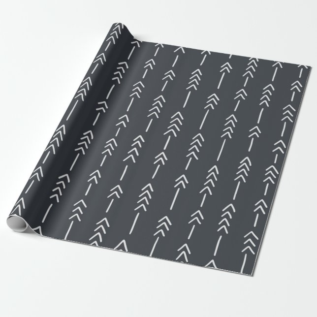 Seamless hand drawn geometric tribal pattern with  geschenkpapier (Ungerollt)
