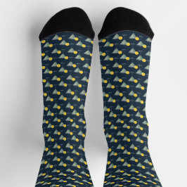 Seamless Margarita Cocktail Muster Socken