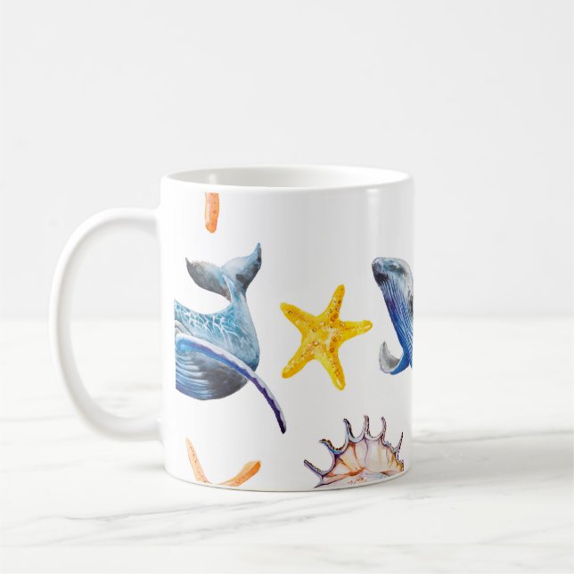 Seamless-Muster Kaffeetasse (Links)