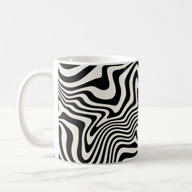  seamless pattern. Abstract striped texture with b Kaffeetasse (Links)