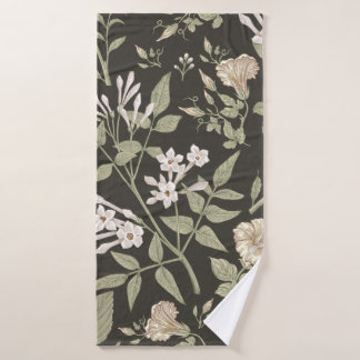 Seamless pattern. Beautiful fabric blooming realis