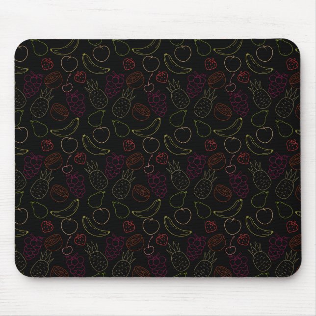 Seamless Pattern Frucht Pattern 44 | Mousepad (Vorne)