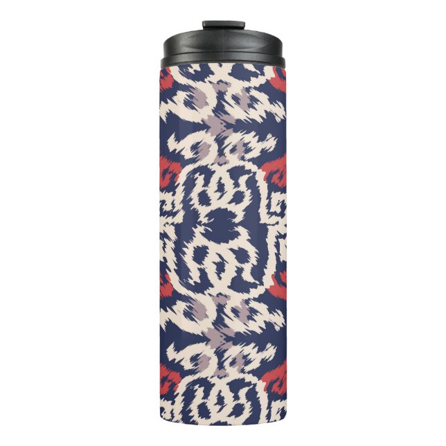 Seamless pattern in oriental styleabstract, arabic thermosbecher (Vorderseite)