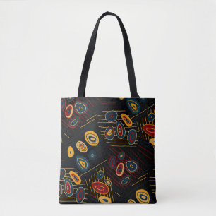 Seamless pattern with abstract modern doodles. Bri Tasche